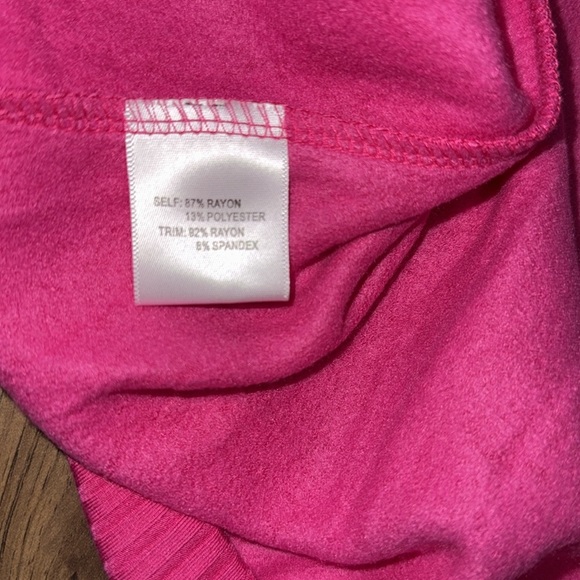 JANE +  DELANCEY Vibrant Pink Sweatshirt size 1X - Picture 5 of 6